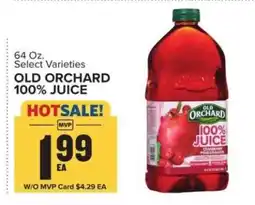 Food Lion Old Orchard 100% Juice offer