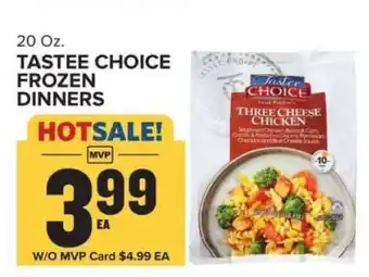 Food Lion Tastee Choice Frozen Dinners offer