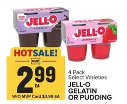 Food Lion Jell-O Gelatin or Pudding offer