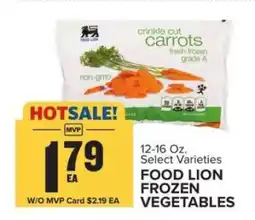 Food Lion Food Lion Frozen Vegetables offer