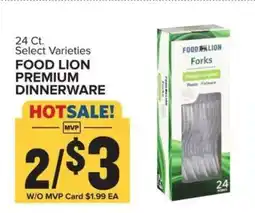 Food Lion Food Lion Premium Dinnerware offer