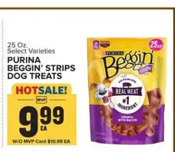Food Lion Purina Beggin' Strips Dog Treats offer