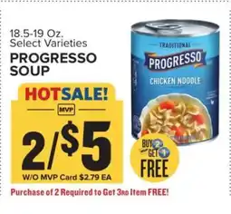 Food Lion Progresso Soup offer