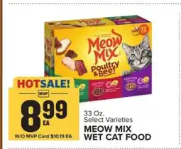 Food Lion Meow Mix Wet Cat Food offer