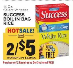 Food Lion Success Boil-In-Bag Rice offer