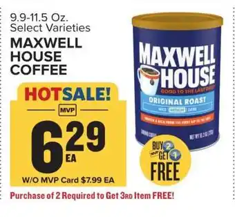 Food Lion Maxwell House Coffee offer