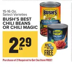 Food Lion BUSH’S BEST CHILI BEANS OR CHILI MAGIC offer