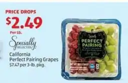 Aldi California Perfect Pairing Grapes offer