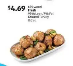 Aldi Kirkwood Fresh Ground Turkey offer