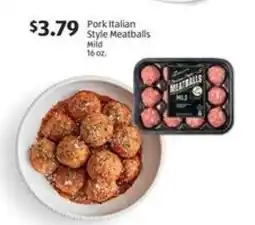 Aldi Pork Italian-Style Meatballs offer
