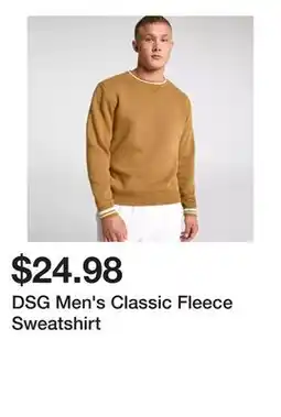 Dick's Sporting Goods DSG Men's Classic Fleece Sweatshirt offer