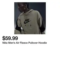 Dick's Sporting Goods Nike Men's Air Fleece Pullover Hoodie offer