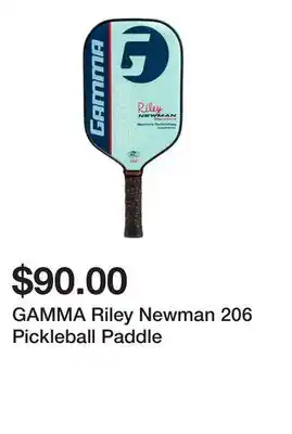 Dick's Sporting Goods GAMMA Riley Newman 206 Pickleball Paddle offer