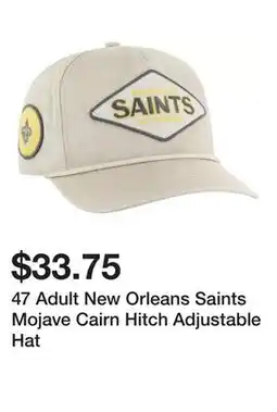 Dick's Sporting Goods 47 Adult New Orleans Saints Mojave Cairn Hitch Adjustable Hat offer