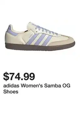 Dick's Sporting Goods adidas Women's Samba OG Shoes offer