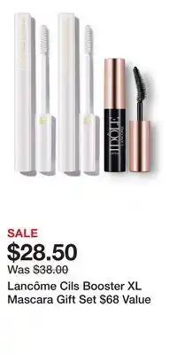Nordstrom Lancôme Cils Booster XL Mascara Gift Set $68 Value offer