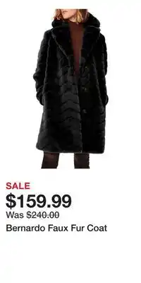 Nordstrom Bernardo Faux Fur Coat offer