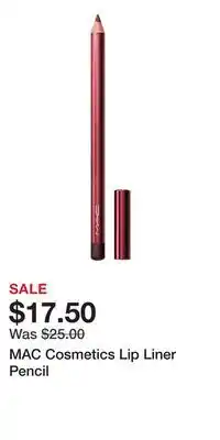 Nordstrom MAC Cosmetics Lip Liner Pencil offer