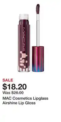Nordstrom MAC Cosmetics Lipglass Airshine Lip Gloss offer