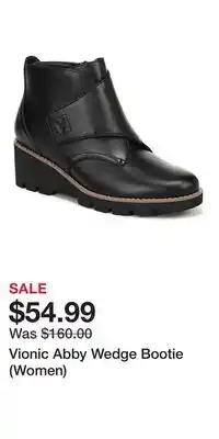 Nordstrom Vionic Abby Wedge Bootie (Women) offer