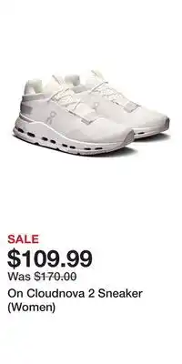 Nordstrom On Cloudnova 2 Sneaker (Women) offer