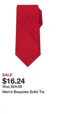 Kohl's Men's Bespoke Solid Tie offer