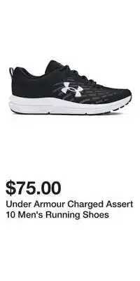 Kohl's Under Armour Charged Assert 10 Men's Running Shoes offer