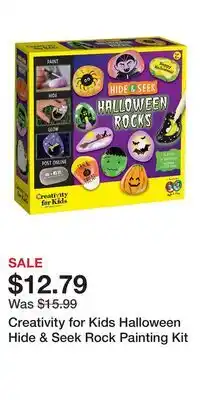 Kohl's Creativity for Kids Halloween Hide & Seek Rock Painting Kit offer