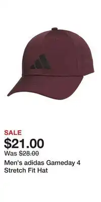 Kohl's Men's adidas Gameday 4 Stretch Fit Hat offer