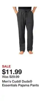 Kohl's Men's Cuddl Duds Essentials Pajama Pants offer