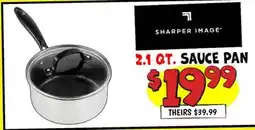 Ollie's SHARPER IMAGE 2.1 QT. SAUCE PAN offer