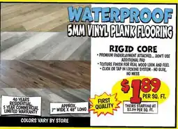 Ollie's RIGID CORE offer