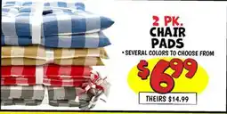 Ollie's CHAIR PADS offer