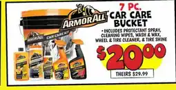 Ollie's ARMORALL CARE BUCKET offer