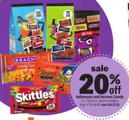 Meijer Halloween and Harvest Candy offer