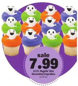 Meijer Regular Size Decorated Cupcakes offer