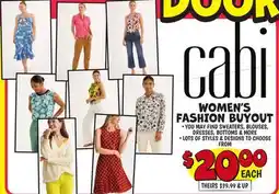 Ollie's WOMEN'S FASHION BUYOUT offer