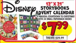 Ollie's 12X21 STORYBOOKS ADVENT CALENDAR offer
