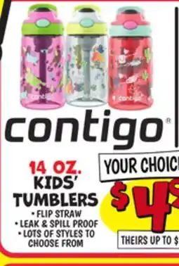 Ollie's 14 OZ. KIDS' TUMBLERS offer