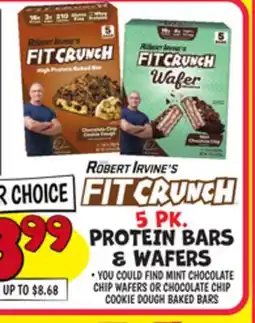 Ollie's FIT CRUNCH 5 PK. PROTEIN BARS & WAFERS offer