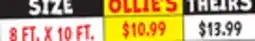 Ollie's 8 FT. X 10 FT offer