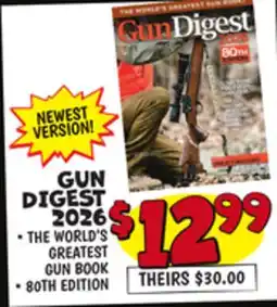 Ollie's GUN DIGEST 2026 offer