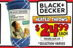 Ollie's HEATED THROWS offer