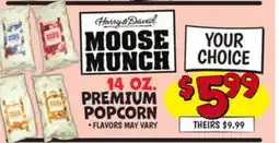 Ollie's MOOSE MUNCH 14 OZ. PREMIUM POPCORN offer