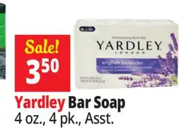 Ocean State Job Lot Yardley Bar Soap offer