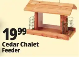 Ocean State Job Lot Cedar Chalet Feeder offer