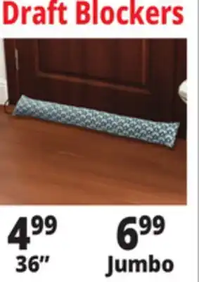 Ocean State Job Lot Draft Blockers offer