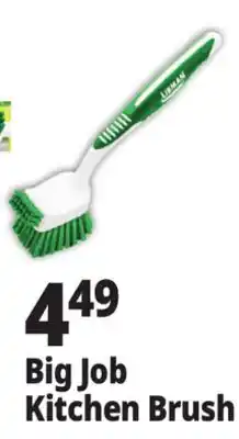 Ocean State Job Lot Big Job Kitchen Brush offer