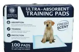 Ocean State Job Lot 100 Ct. AKC Scented Puppy Pads offer