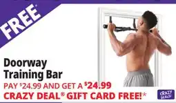 Ocean State Job Lot Doorway Training Bar offer